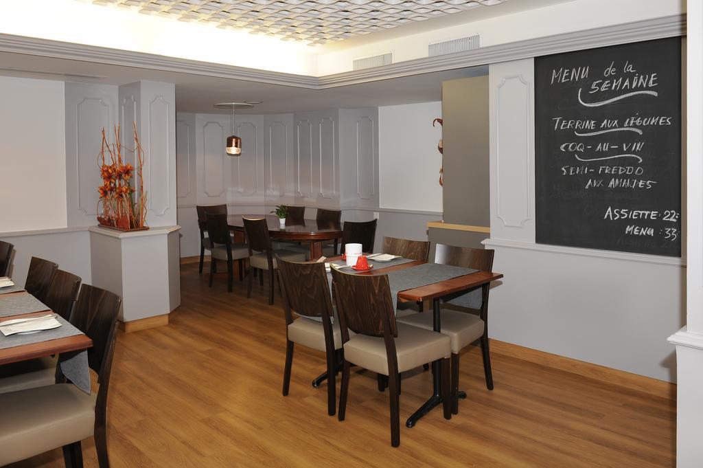 סן-מוריס La Dent-Du-Midi Hotel & Restaurant מראה חיצוני תמונה