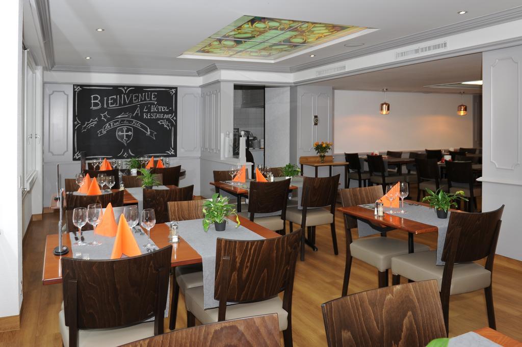סן-מוריס La Dent-Du-Midi Hotel & Restaurant מראה חיצוני תמונה