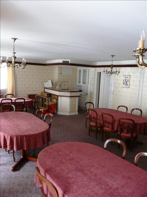 סן-מוריס La Dent-Du-Midi Hotel & Restaurant מסעדה תמונה